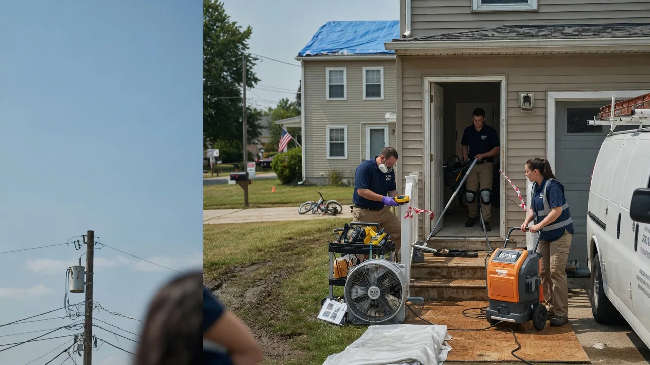 Water Damage Repair in Danvers, IL near me